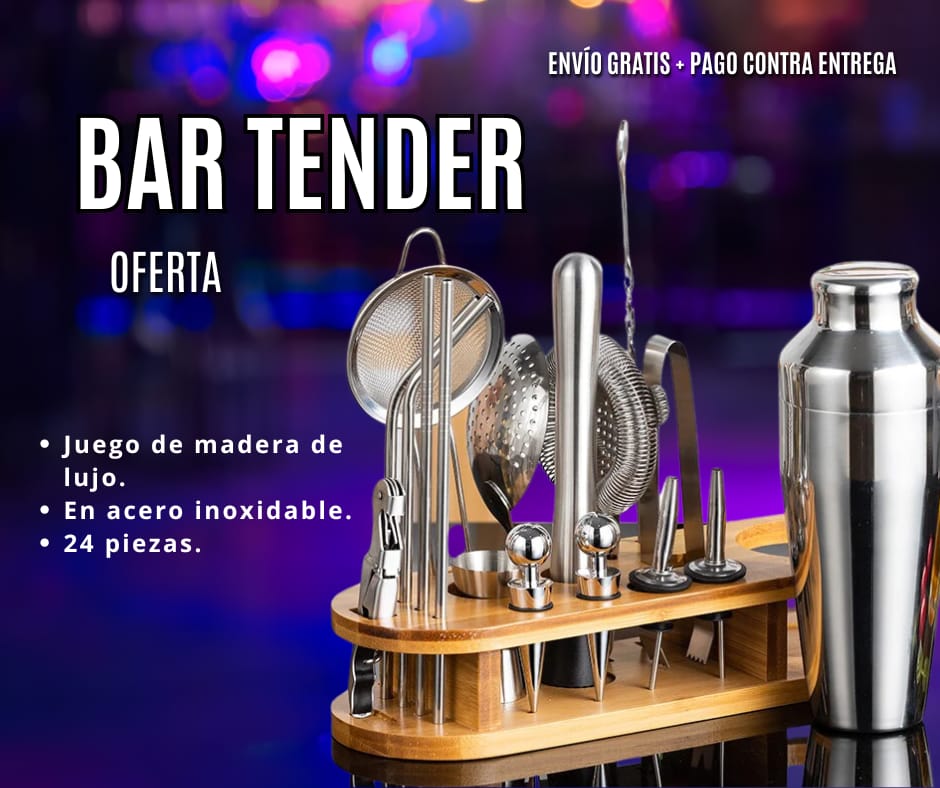 Miniatura 6 de KIT COCTELERA 23 PIEZAS GANADOR TOP 🍹